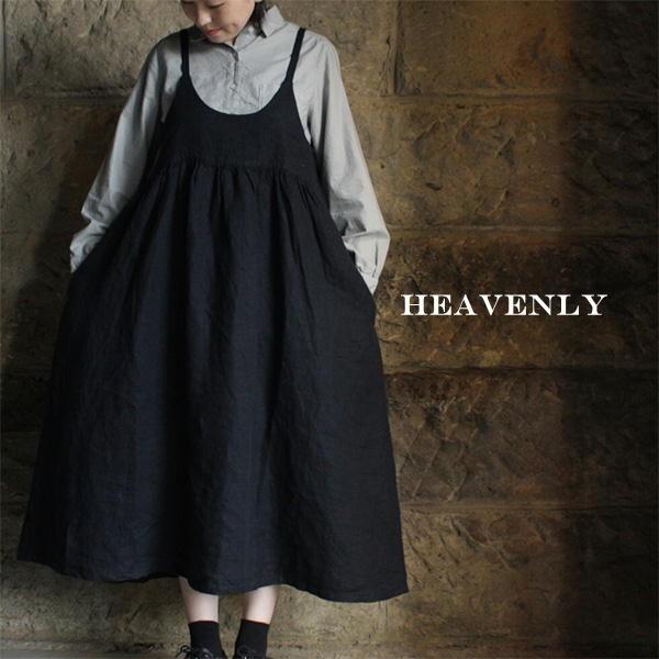 Heavenly ツイルリネンキャミソールワンピース 7593 ナチュラル服room 通販 Yahoo ショッピング