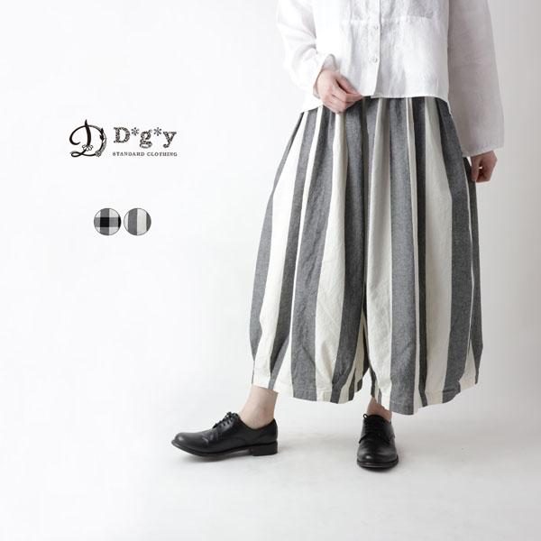 ◆Dgy◆コットンオックスバルーンパンツ　クロチェック　Mサイズ バルーンパンツ 綿オックスチェック | パンツ9ブタケ | 【公式