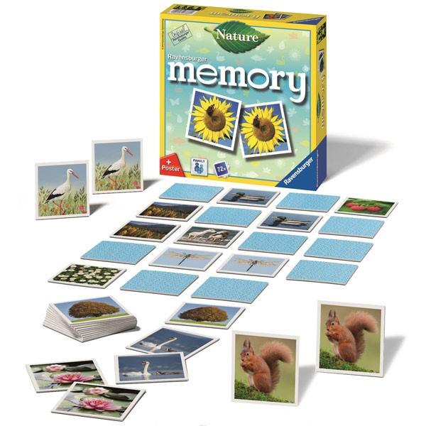 他サイト： Ravensburger　ラベンスバーガー　ゲーム　ネイチャーメモリー　26633 3の商品画像