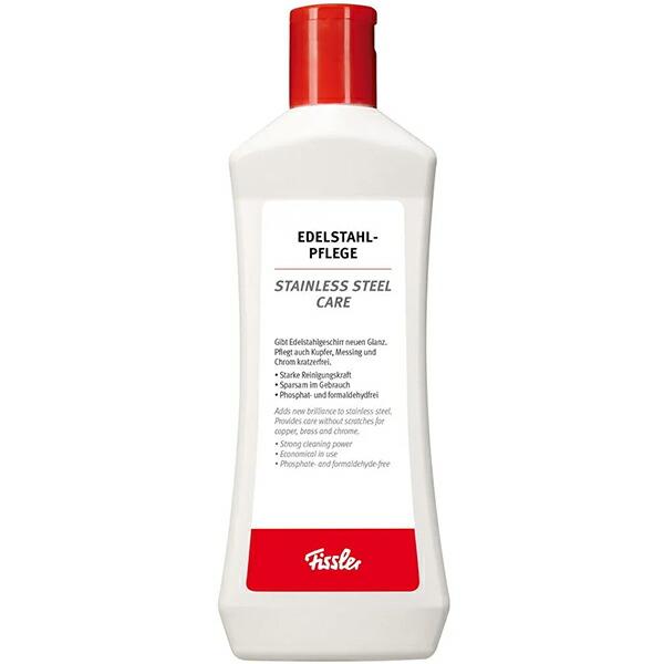 汚れを落としつやを与えるフィスラーのステンレスクリーナー。粒子が細かいのでキズがつきにくく、ピカピカにします。ステンレス鍋以外にも、シンクなどにも使用できます。※旧製品と成分が異なります。【ご使用方法】・ご使用前にフタをしっかりとしめ、軽く...