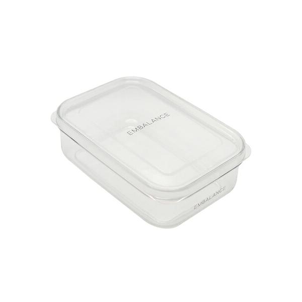 【メール便送料無料】EMBALANCE エンバランス クリアコンテナ M 920ml T12104 保存容器 割れにくい 冷蔵庫収納