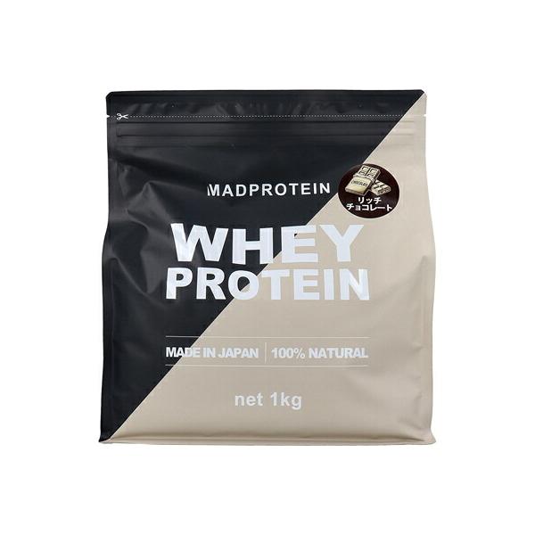 マッドプロテインシリーズ ホエイプロテイン リッチチョコレート 1Kg トレーニング 筋肉増量 ゴールデンタイム