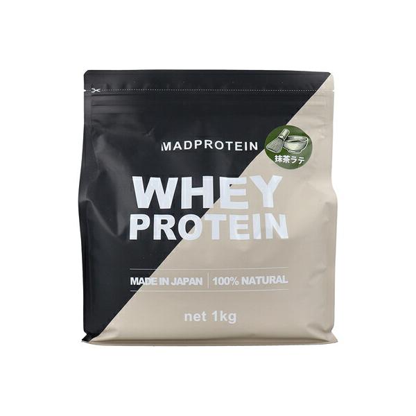 マッドプロテインシリーズ ホエイプロテイン 抹茶ラテ 1Kg トレーニング 筋肉増量 ゴールデンタイム
