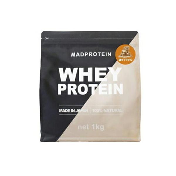 マッドプロテインシリーズ ホエイプロテイン 塩キャラメル 1Kg トレーニング 筋肉増量 ゴールデンタイム