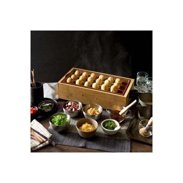 家庭用たこ焼き器の不満をゼロへ。●これまでの家庭用たこ焼き器の不満点を解消すべく本場・大阪の家電メーカーが、本気でこだわり抜いて開発した「たこ焼き器」。●焼きムラを抑え、革新的な焼き方技法で返し技いらず。●誰でも簡単に職人級の美味しいたこ焼...