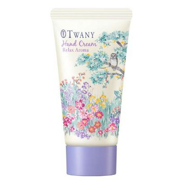 【メール便送料無料】Kanebo カネボウ TWANY  トワニー  ハンドクリーム（リラックスアロマ）50g  フローラルローズの香り