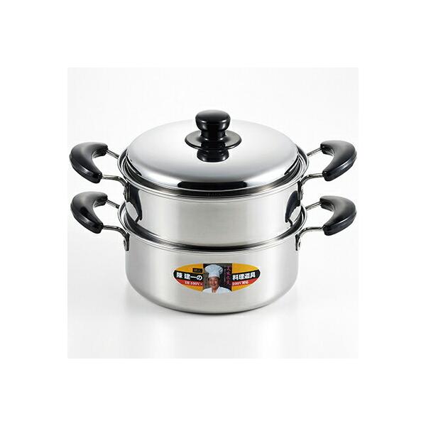 タマハシ 陳 建一 IH200V対応 二段蒸し器 22cm CK-072 (鍋) 価格 タマハシ 陳 建一 IH200V対応 二段蒸し器 22cm CK-072 (鍋) 価格