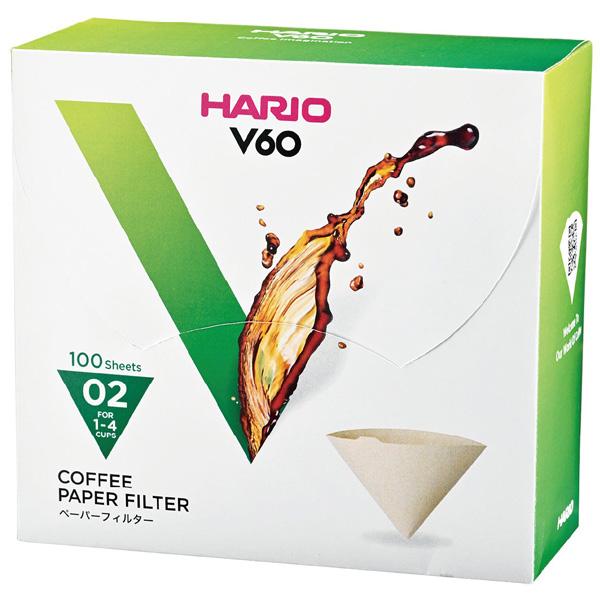 HARIO�@�n���I�@V60�p�y�[�p�[�t�B���^�[M�@100��������@VCF-02-100MK�@�i1�`4�t�p�j
