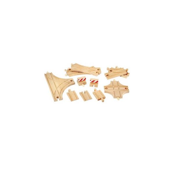 BRIO　ブリオ　レールウェイ　ポイントレール拡張セット　33307