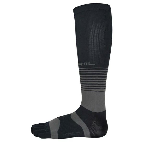 R×L SOCKS　アールエルソックス　ランニング　ハイソックス　TRR-211H　10ブラック　靴下