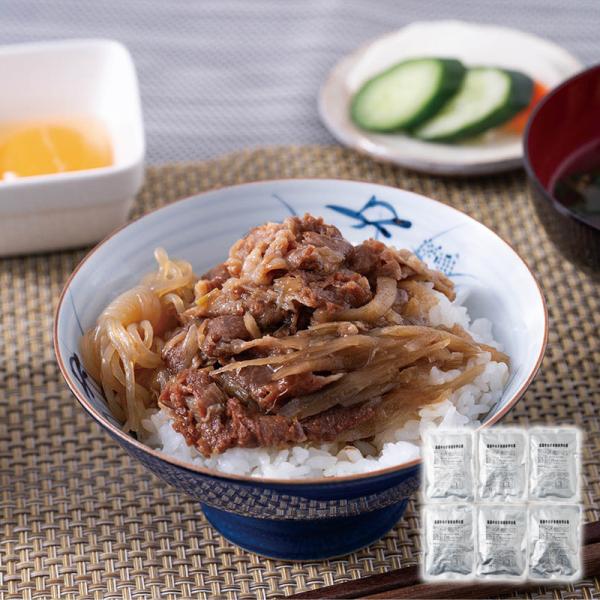 国産牛のすき焼き丼の素6食 産直品 お土産 ギフト