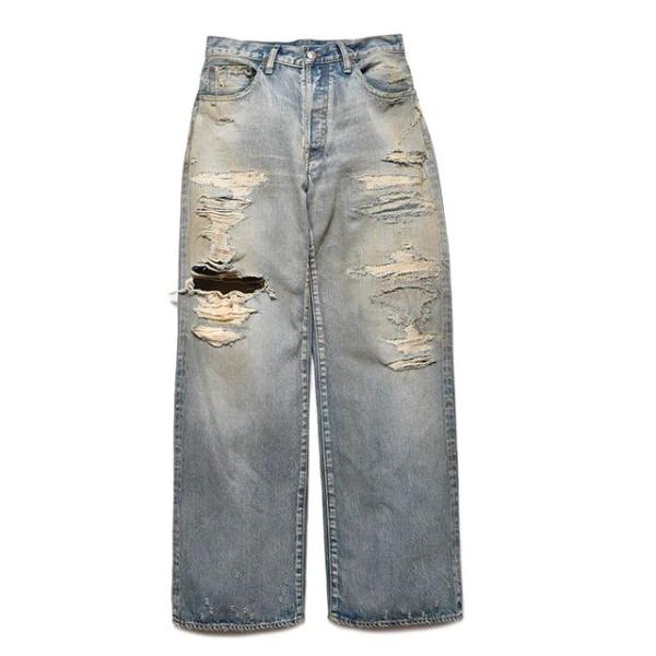 マインデニム MINEDENIME ダメージ 大戦モデル デニムパンツ MINEDENIM（マインデニム） 15%OFF MINEDENIMW.Straight 5pocket