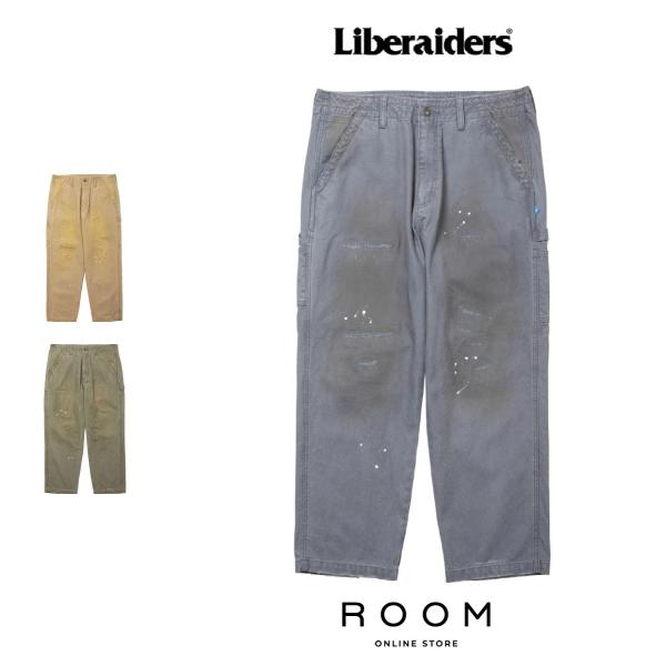 Liberaiders REPAIRED ワークパンツ 777052503 Liberaiders（リベレイダース） Liberaiders REPAIRED CANVAS WORK