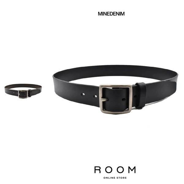 MINEDENIM（マインデニム） MINEDENIM Leather Officer Belt LBT-017