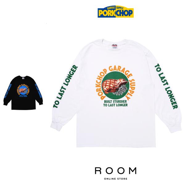 Pork chop ポークチョップ　ロンT ボルドー 全2色】ポークチョップガレージサプライ PORKCHOP GARAGE SUPPLY