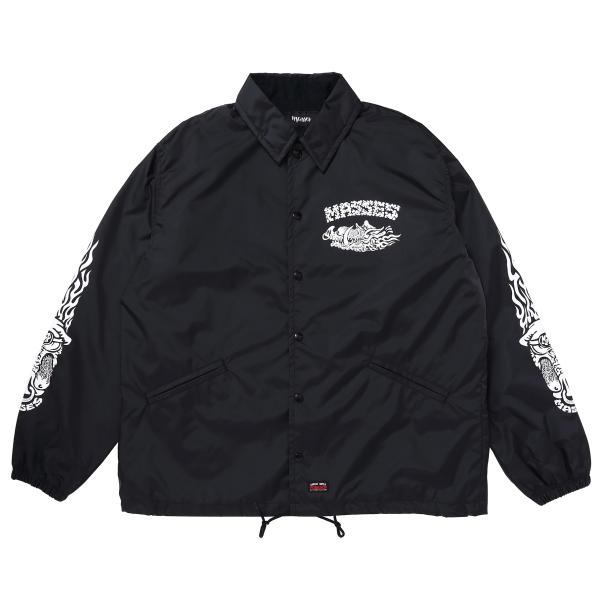 新品 PORKCHOP MASSES NYLON JKT コーチジャケット MASSES - × PORKCHOP / NYLON JKT REAPER P / コーチジャケット