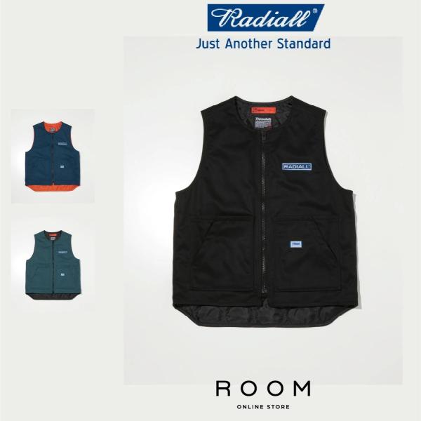 Radiall ラディアルワークベスト RADIALL 40%OFF 【全3色】RADIALL ラディアル CNQ RIVERSIDE