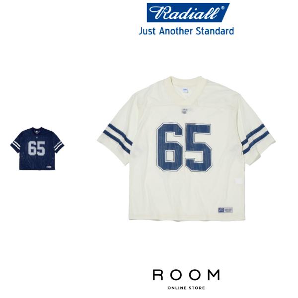 RADIALL（ラディアル） HOOD CITY FOOTBALL SHIRT SS RAD-25SS-CUT015