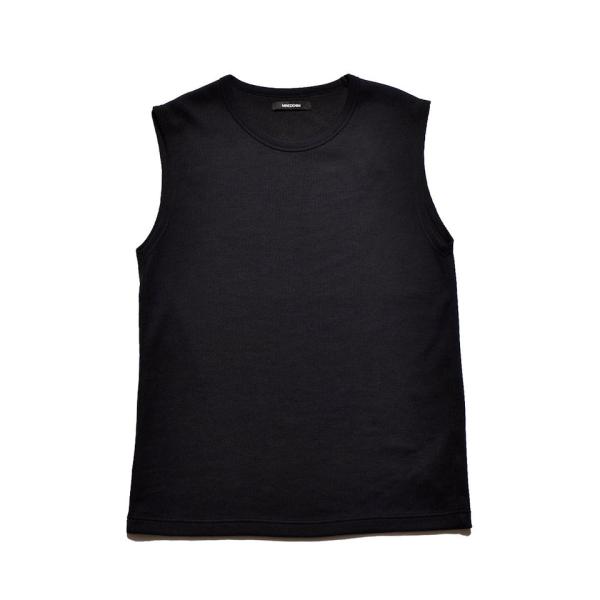 25ss 新品 MINEDENIM マインデニム ノースリーブTシャツ XL マインデニム｜MINEDENIM『ノースリーブTシャツ』#BLK【23SS