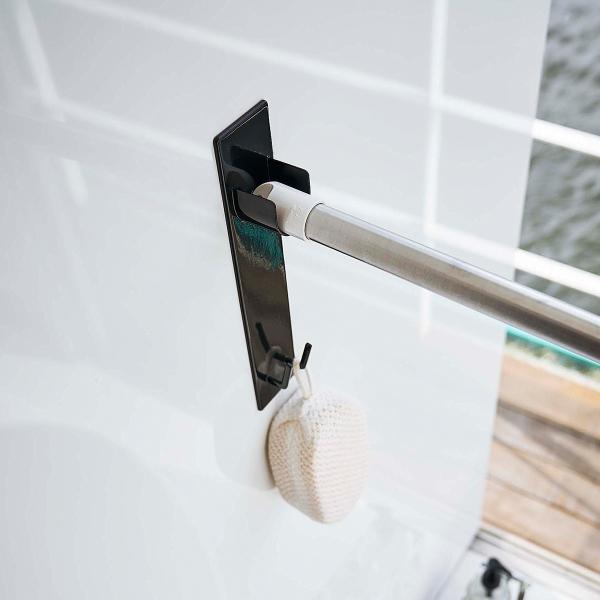 山崎実業 タワー マグネットバスルーム物干し竿ホルダー2個組