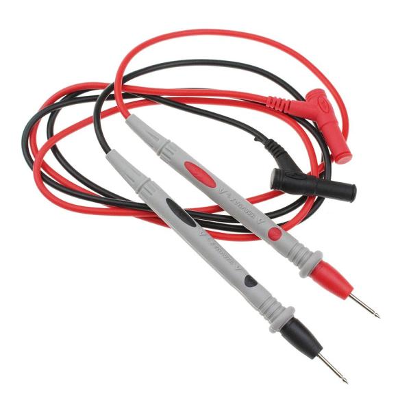 黒赤の2本極細ニードル耐圧：1000V　電流：20A