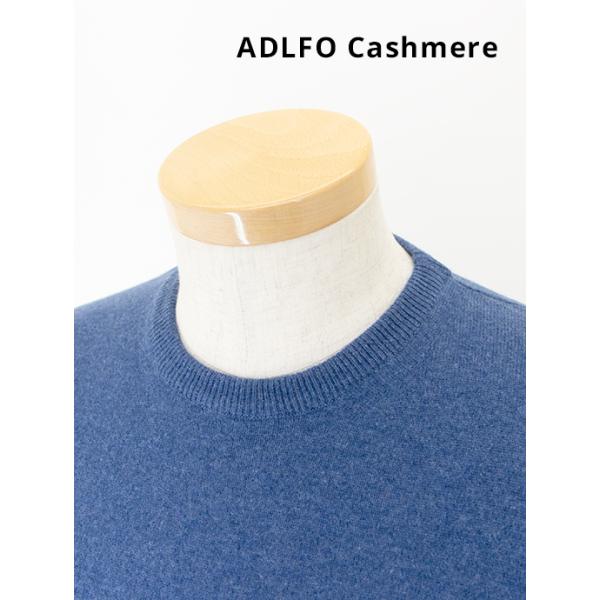 アドルフォ カシミア ADLFO Cashmere ロロピアーナカシミアクルー