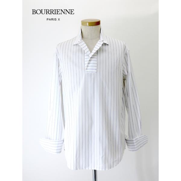 ブリエンヌ パリ・ディス Bourrienne ParisX プルオーバーシャツ