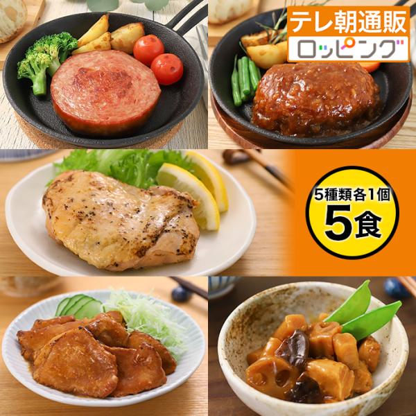 日本ハム 陸上自衛隊戦闘糧食モデル防災食 5食特別セット ニッポンめしあがれ テレビ朝日 テレ朝通販 ロッピング 4年保存 常温