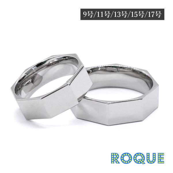 ROQUE（ロキ） 指輪 リング 八角形 太リング ステンレス(1個売り