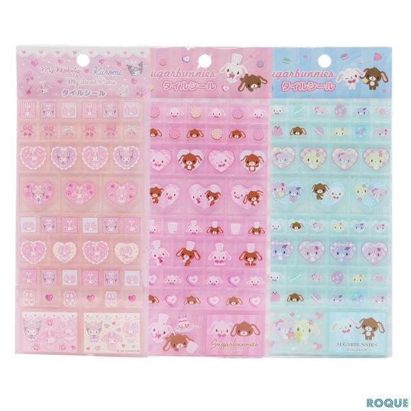 サンリオ タイルシール)サンリオキャラクターズ 3種類 マイメロディ