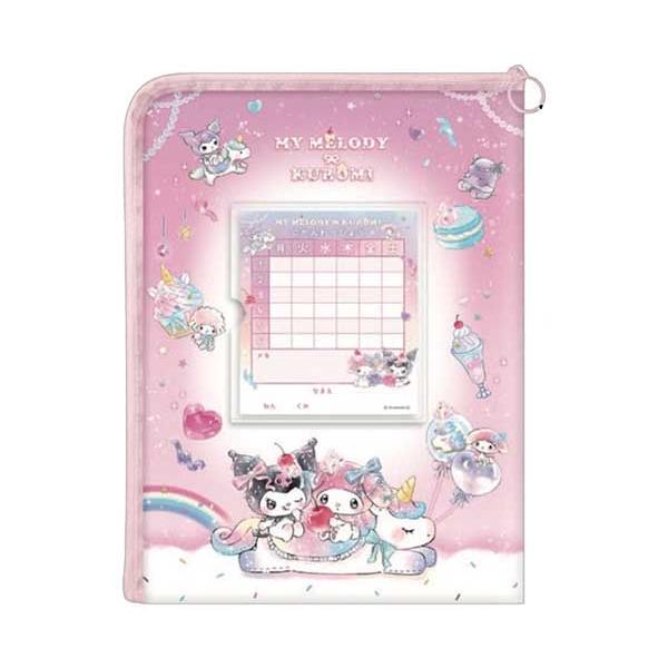 サンリオ マイメロディ ファイルケース コーム付き sanrio（サンリオ） 連絡袋 ファイル マイメロディ クロミ ユニコーン