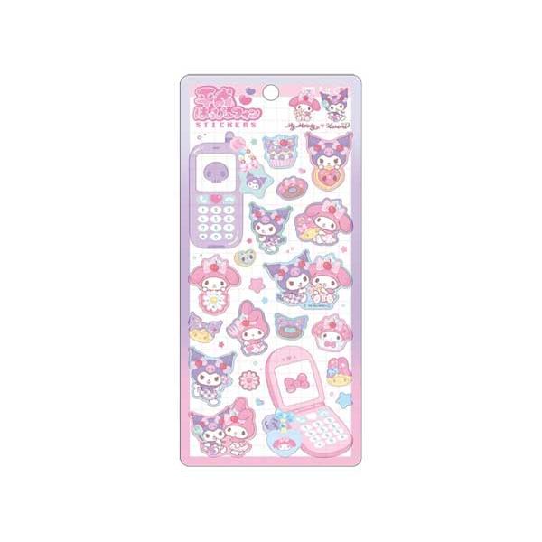 サンリオ 平成はっぴーフォンステッカーズ シール マイメロディ クロミ サンリオキャラクターズ Sanrio クラックス 137357