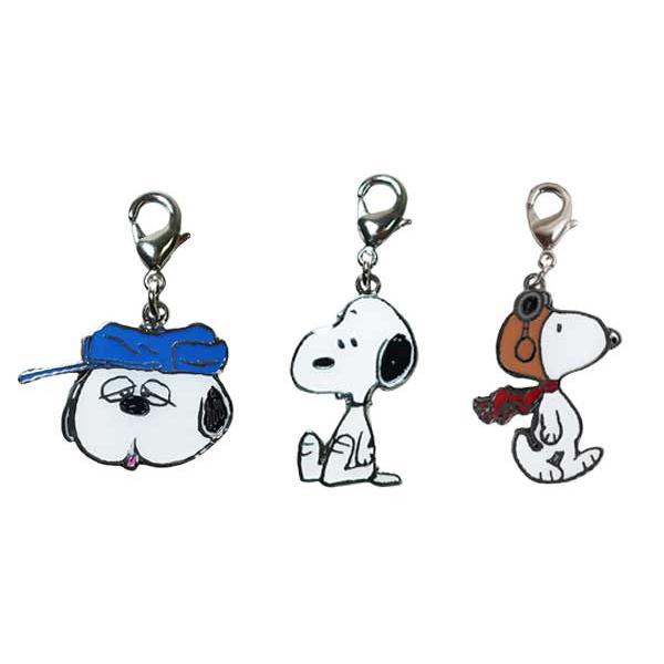 【当時物新品】スヌーピーチャーム キーホルダー 真鍮 フライングエース スヌーピー チャムコレ フライングエース