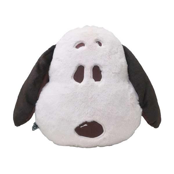 SNOOPY（スヌーピー） クッション フェイスクッション モカ ぬいぐるみ