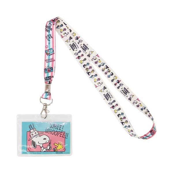 SNOOPY（スヌーピー） 75th ネックストラップ 幅広ネックストラップ