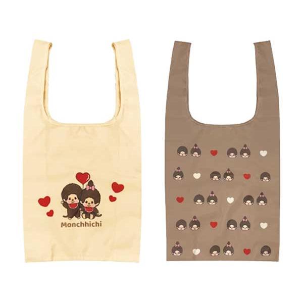 モンチッチ チャーム付きエコバッグ エコバッグ 17L boy girl