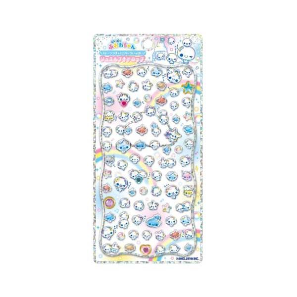 あわわちゃん ジュエルプチドロップステッカー シール ステッカー