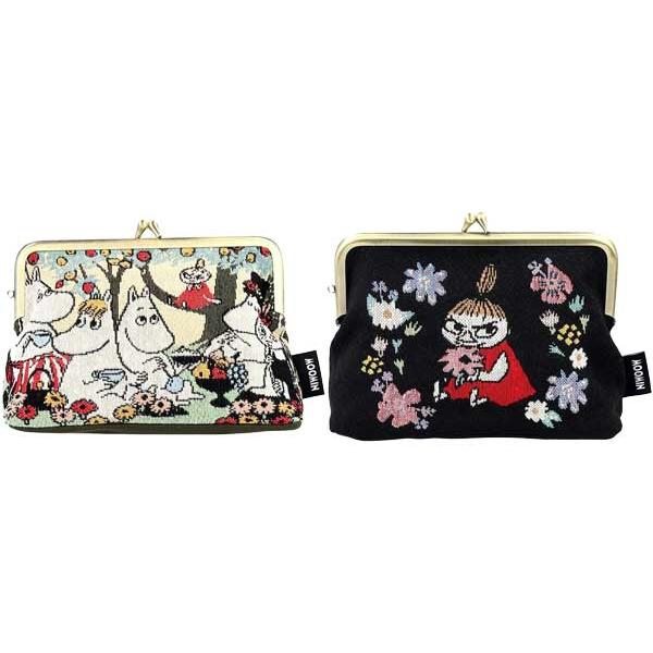 MOOMIN（ムーミン） ゴブラン織ポーチ がま口ポーチ ゴブラン織 がま口