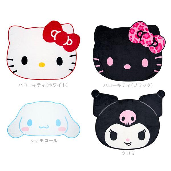 sanrio（サンリオ） フェイス形ブランケット ブランケット ハロー