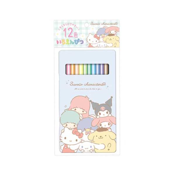 サンリオ　色鉛筆 sanrio（サンリオ） 色えんぴつ いろえんぴつ サンリオキャラクターズ