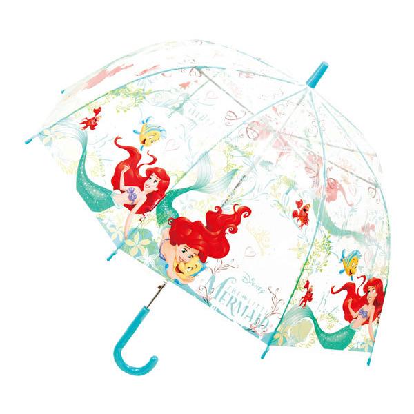 アリエル ワンタッチ傘 キッズ 55cm リトルマーメイド アリエル ディズニー プリンセス ドーム型 女の子 雨傘 小学校 アンブレラ レイングッズ 学童 Rose Cat 通販 Yahoo ショッピング