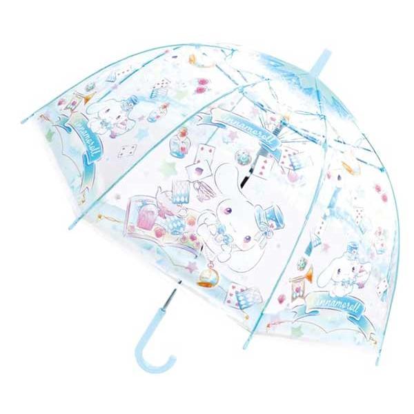 シナモロール サンリオ ワンタッチ傘 キッズ 55cm ファンタジー sanrio