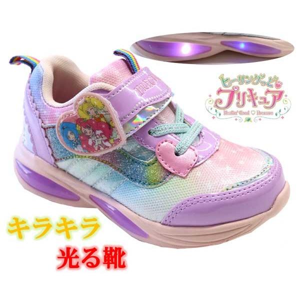 キッズシューズ ヒーリングっどプリキュア 光る靴 キッズスニーカー キッズ プリキュア靴 子供靴 ピンク 女の子 4210 入学 入園 新学期 4210 02 Rose Cat 通販 Yahoo ショッピング