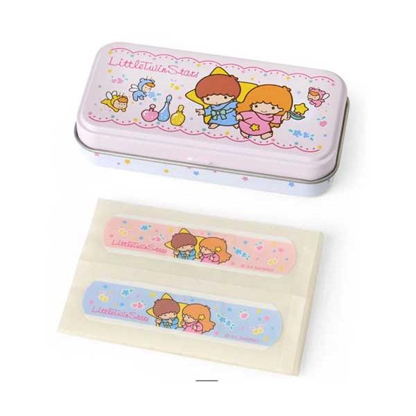 sanrio（サンリオ） 絆創膏＆缶ケース リトルツインスターズ