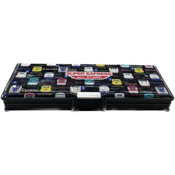 トミカ 筆箱 新幹線 両面開き式 ペンケース 鉄道 N700S E6系こまち E5