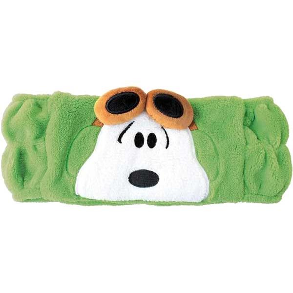 可愛いスヌーピーのヘアバンド♪※お風呂あがりやメイク時間が楽しくなる♪カラー◎フライングエース素材 ◎ポリエステル原産国◎中国サイズ◎約H90×Ф235mmネコポス対象品（ポスト投函にてお届けいたします）*厚さが2.5cmまでの商品*他の商...