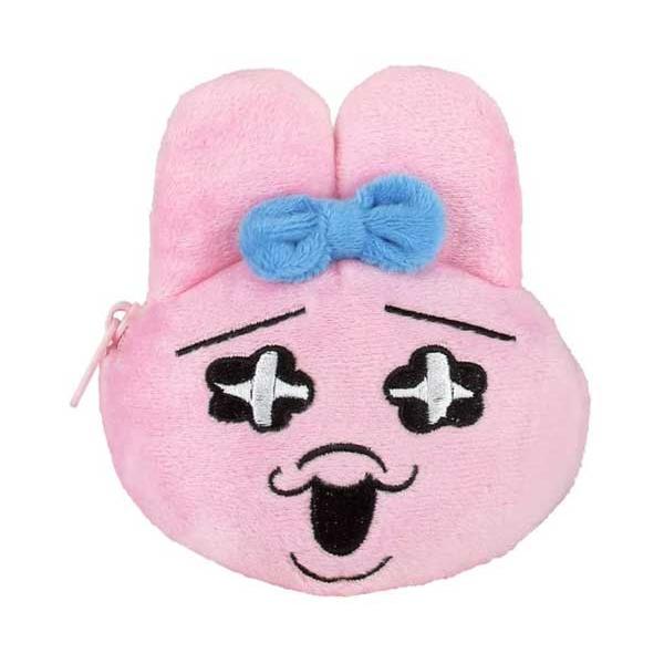 おぱんちゅうさぎ カラビナ付きぬいぐるみファスナーマスコット