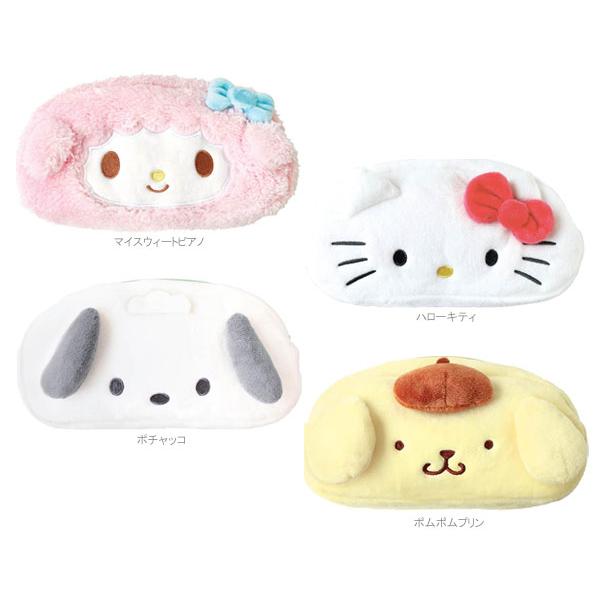 sanrio（サンリオ） ぬいぐるみフェイスペンポーチ ペンポーチ ペン