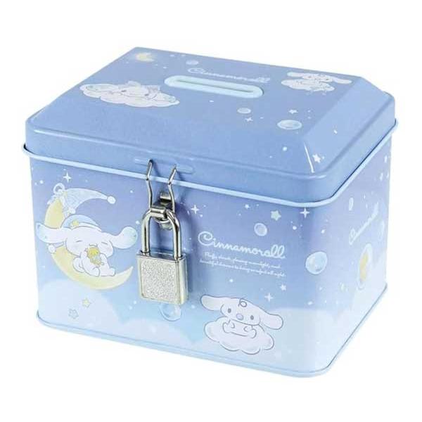 sanrio（サンリオ） サンリオキャラクターズ 貯金箱 カギ付き缶バンク