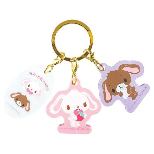sanrio（サンリオ） サンリオキャラクターズ 3チャームキーホルダー